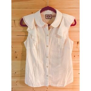 White Button Down Blouse